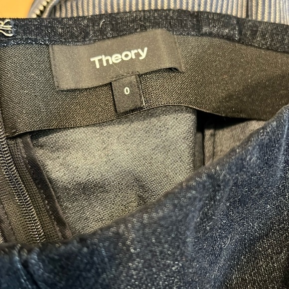Theory Black Neoteric Cropped Pants Size 0 - Picture 9 of 11